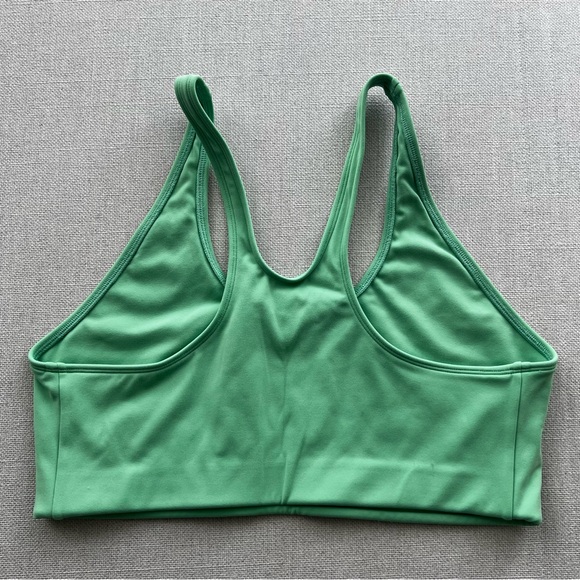 SPORTY & RICH 2-Piece Green Bonded Sport Bra and Skort Set - Picture 12 of 16